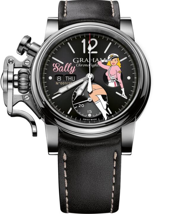 Graham Watch Chronofighter Vintage Nose Art Sally Limited Edition 2CVAS.B21A.L.127S discount watch online